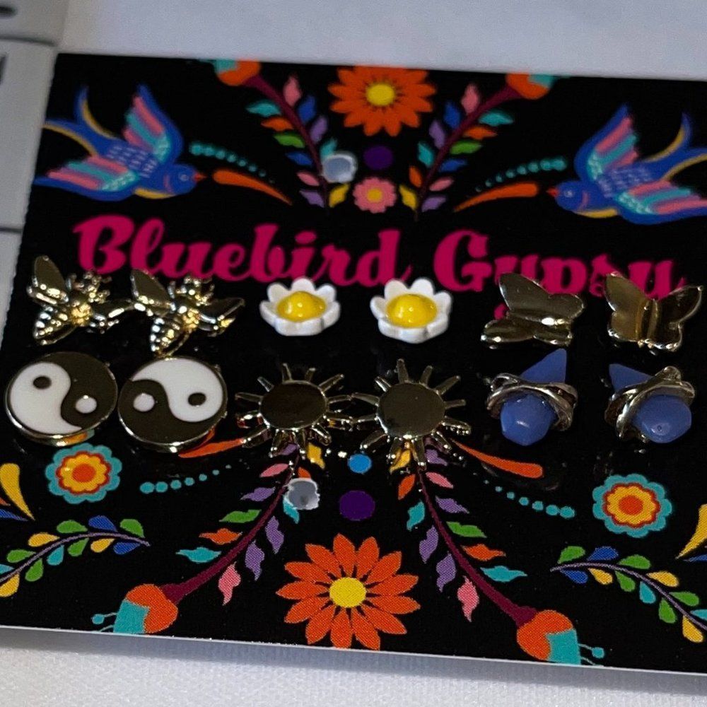 YIN YANG EARRING SET